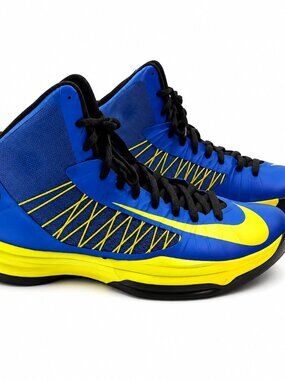 Nike Lunar Hypergamer Game Royal Volt Basketball Shoes Men's 11.5
